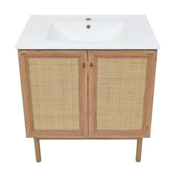 Swiss Madison Classe 30" Bathroom Vanity in Oak - SM-BV664