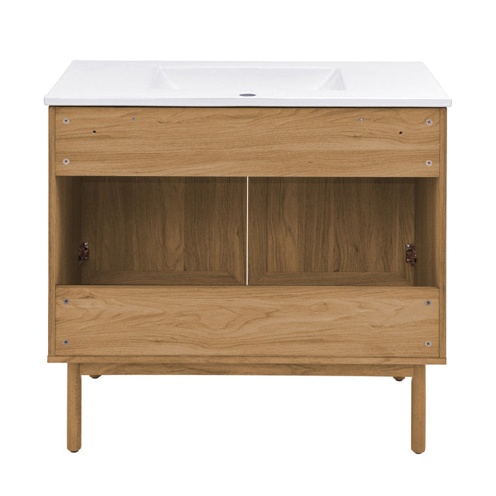 Swiss Madison Classe 36" Bathroom Vanity in Oak - SM-BV663