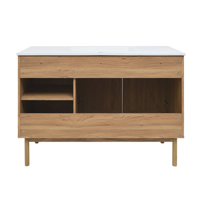 Swiss Madison Classe 48" Bathroom Vanity in Oak - SM-BV665