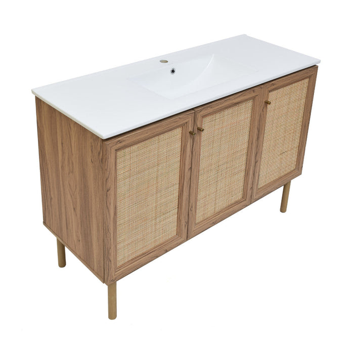 Swiss Madison Classe 48" Bathroom Vanity in Oak - SM-BV665