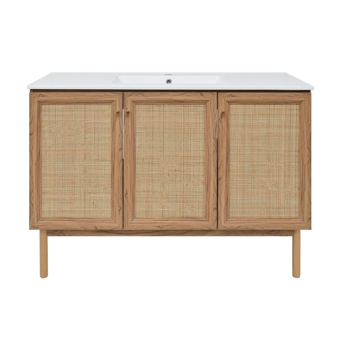 Swiss Madison Classe 48" Bathroom Vanity in Oak - SM-BV665