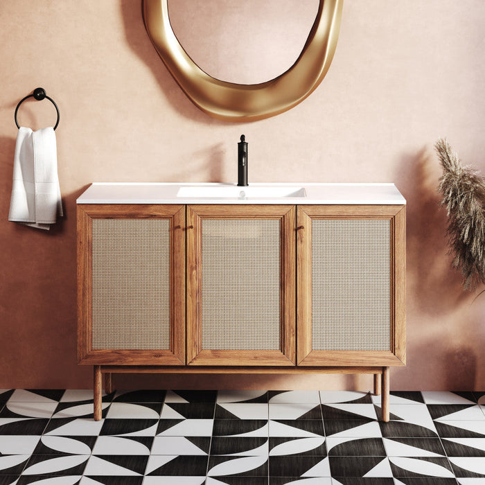 Swiss Madison Classe 48" Bathroom Vanity in Oak - SM-BV665