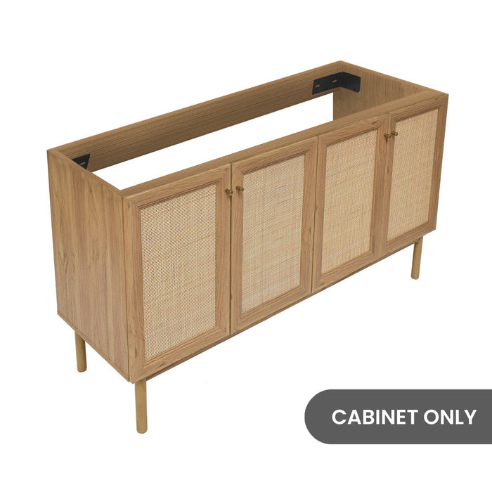 Swiss Madison Classe 60" Bathroom Vanity in Oak-Cabinet Only - SM-BV666-C