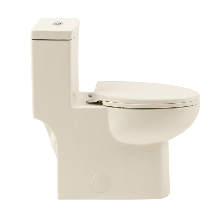 Swiss Madison Classe One Piece Toilet Dual Flush 1.1/1.6 gpf in Bisque - SM-1T117BQ