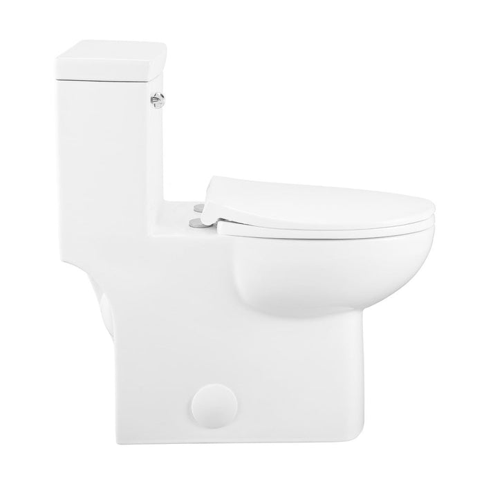 Swiss Madison Classe One-Piece Toilet with Front Flush Handle 1.28 gpf - SM-1T116