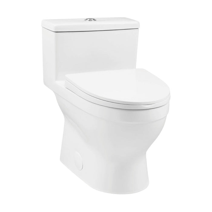 Swiss Madison Clichy One-Piece Elongated Toilet Dual-Flush 1.1/1.6 gpf - CT-1T170