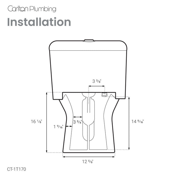 Swiss Madison Clichy One-Piece Elongated Toilet Dual-Flush 1.1/1.6 gpf - CT-1T170