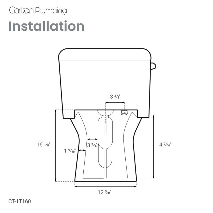 Swiss Madison Clichy One-Piece Elongated Toilet Side Flush 1.28 gpf - CT-1T160