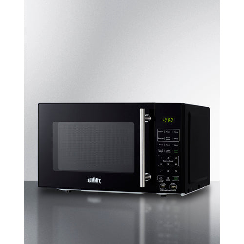 Summit Compact Microwave with USB Ports and Allocator SM903BSA1