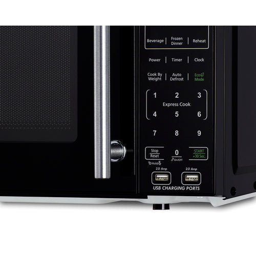 Summit Compact Microwave with USB Ports and Allocator SM903BSA1