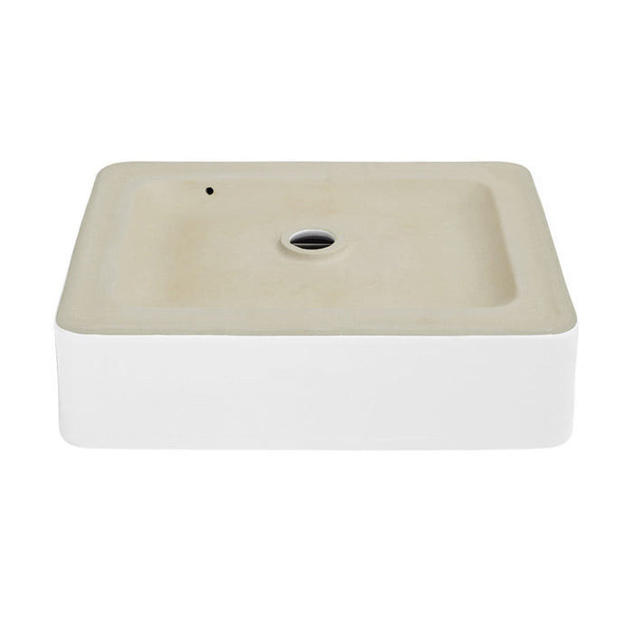 Swiss Madison Concorde 19 Rectangle Ceramic Vessel Sink - SM-VS201