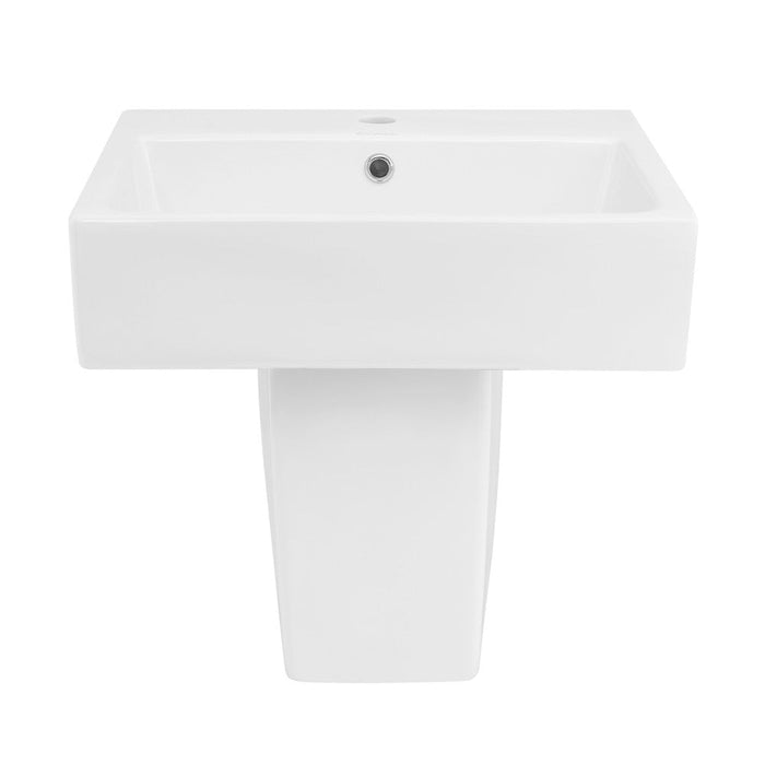 Swiss Madison Concorde 21" Two-Piece Wall-Mount Bathroom Sink - SM-WS399