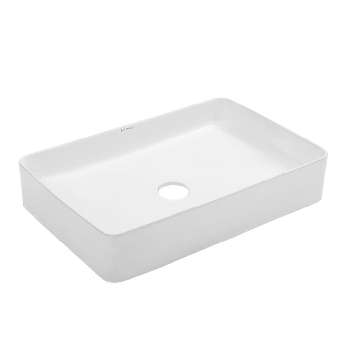 Swiss Madison Concorde 24 Rectangle Ceramic Vessel Sink - SM-VS231