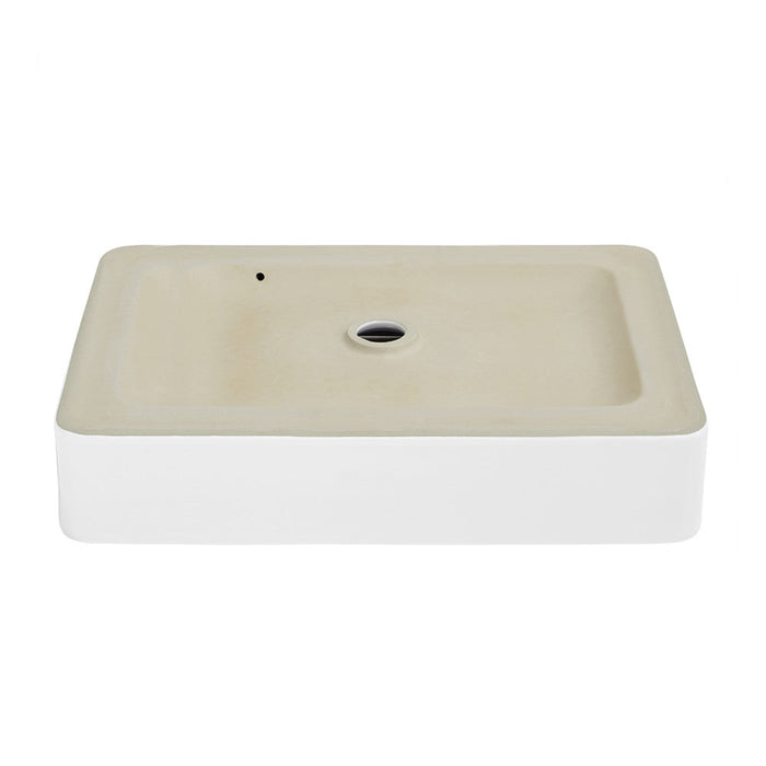 Swiss Madison Concorde 24 Rectangle Ceramic Vessel Sink - SM-VS231