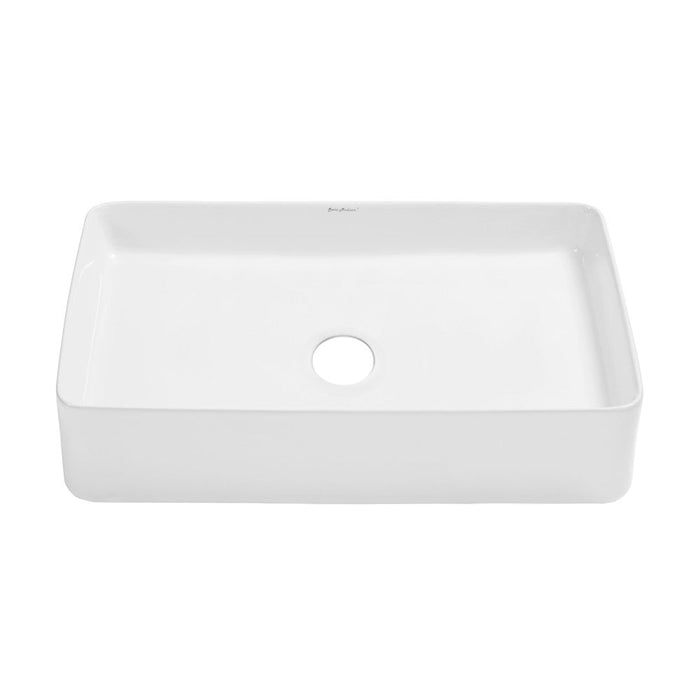 Swiss Madison Concorde 24 Rectangle Ceramic Vessel Sink - SM-VS231