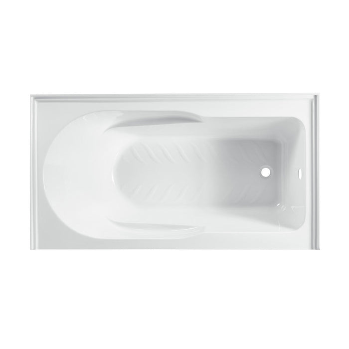 Swiss Madison Concorde 60" x 32" Acrylic Glossy White, Alcove, Integral, Right-Hand Drain, Apron Bathtub - SM-AB560