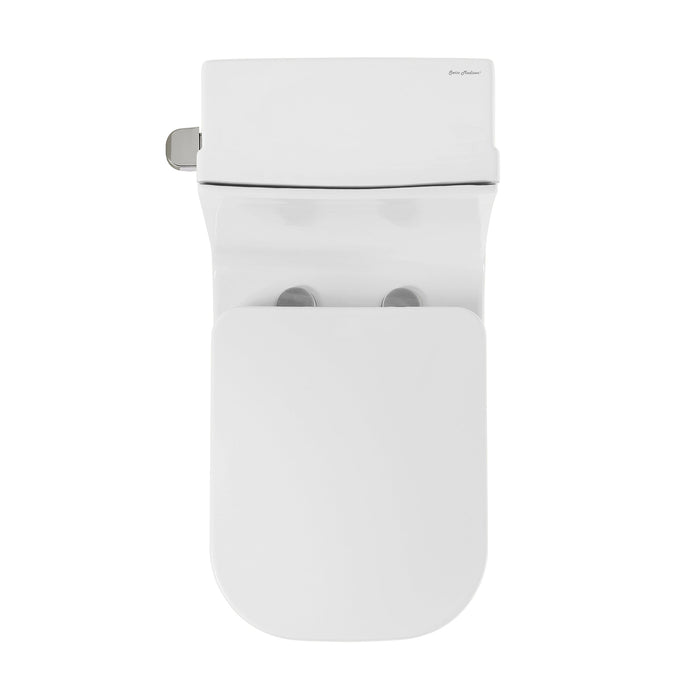 Swiss Madison Concorde One-Piece Square Left Side Flush Handle Toilet 1.28 gpf - SM-1T107