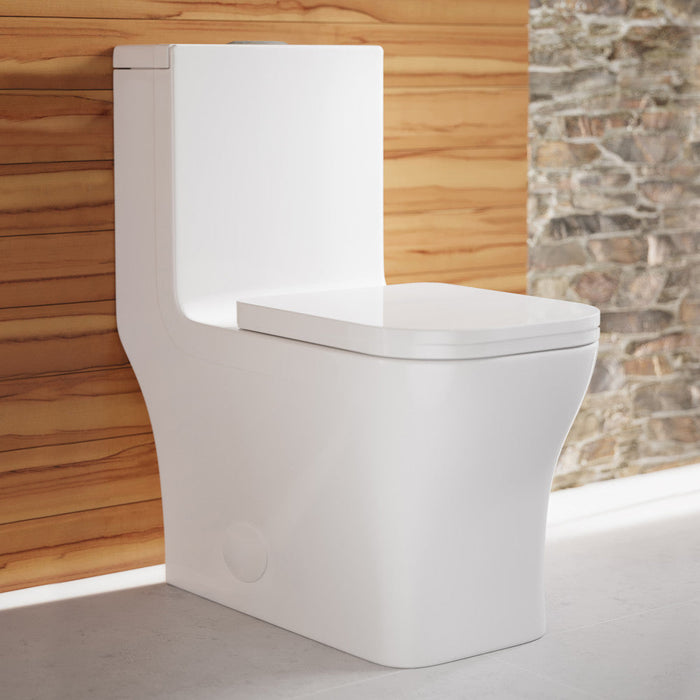 Swiss Madison Concorde One-Piece Square Toilet Dual-Flush 1.1/1.6 gpf - SM-1T106