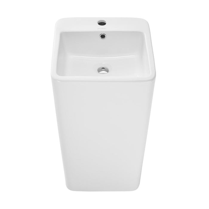 Swiss Madison Concorde One Piece Pedestal Sink - SM-PS312