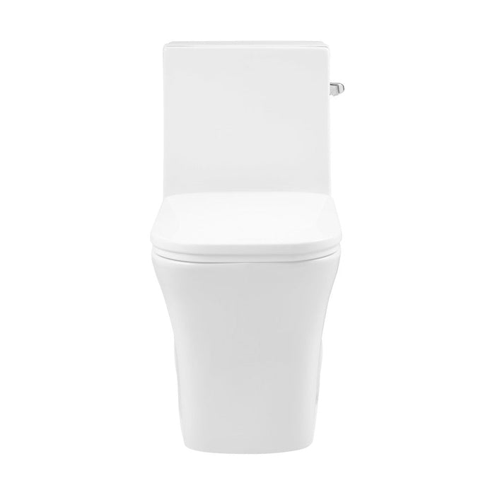 Swiss Madison Concorde One Piece Square Right Side Flush Handle Toilet 1.28 gpf - SM-1T105