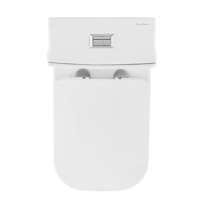 Swiss Madison Concorde One Piece Square Toilet Dual Flush 1.1/1.6 gpf with 10" Rough In - SM-1T278