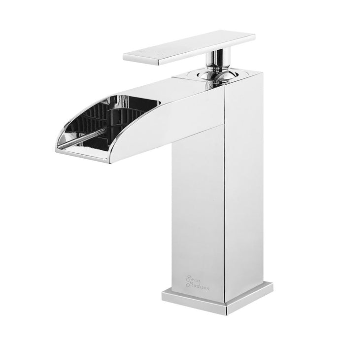 Swiss Madison Concorde Single Hole, Single-Handle, Waterfall Bathroom Faucet in Chrome - SM-BF50C