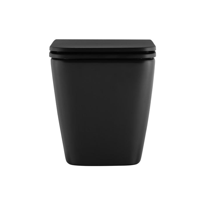 Swiss Madison Concorde Wall Hung Toilet Bowl, Matte Black - SM-WT442MB