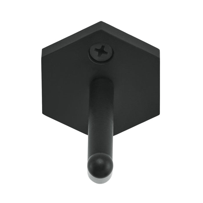 Swiss Madison Brusque Robe Hook in Matte Black - SM-RH02MB