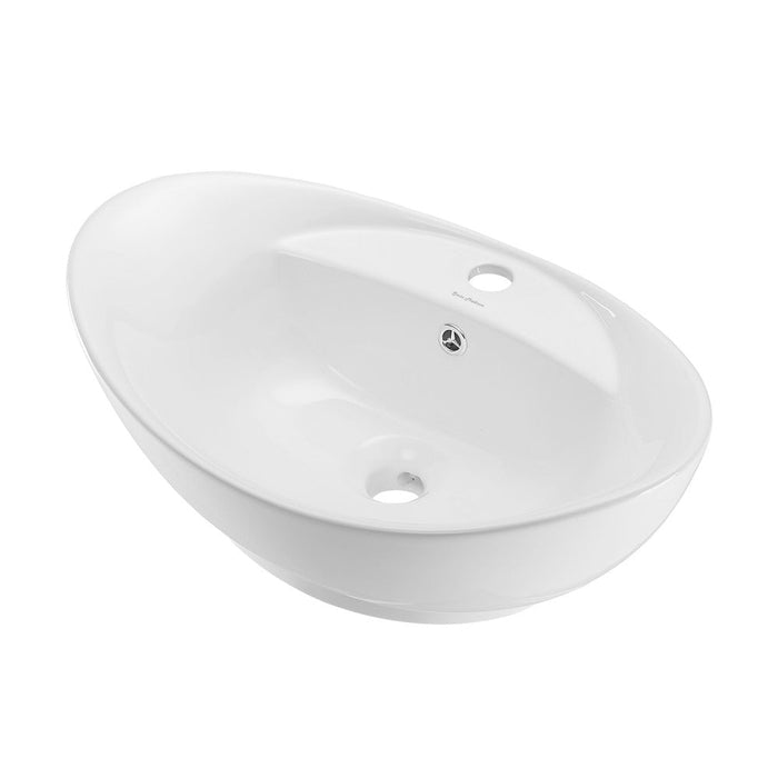 Swiss Madison Ivy 23 Oval Ceramic Vessel Sink - SM-VS211