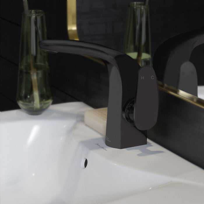 Swiss Madison Chateau Single Hole, Single-Handle, Bathroom Faucet in Matte Black - SM-BF00MB