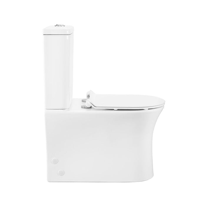 Swiss Madison Calice Two-Piece Elongated Rear Outlet Toilet Dual-Flush 1.1/1.6 gpf - SM-2T120