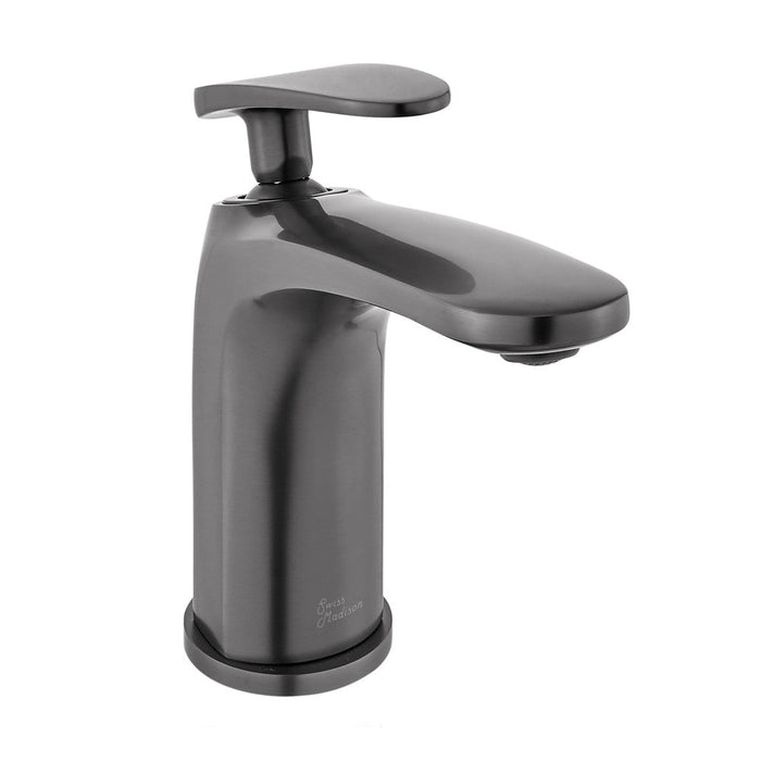 Swiss Madison Sublime Single Hole, Single-Handle, Bathroom Faucet in Gunmetal Grey - SM-BF10GG