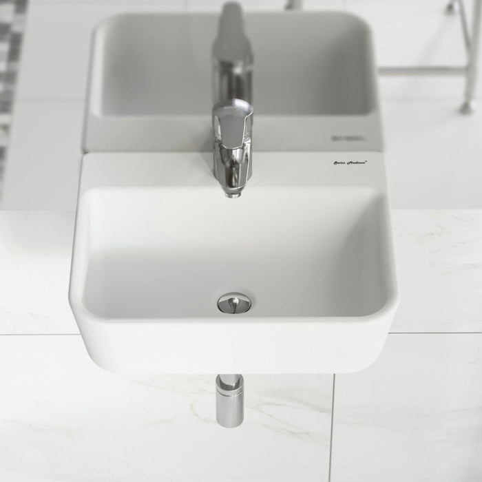 Swiss Madison St. Tropez Wall Mount Sink - SM-WS320