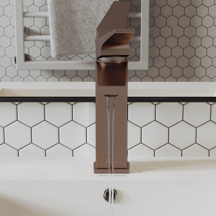 Swiss Madison Voltaire Single Hole, Single-Handle, Bathroom Faucet in Oil Rubbed Bronze - SM-BF40OR