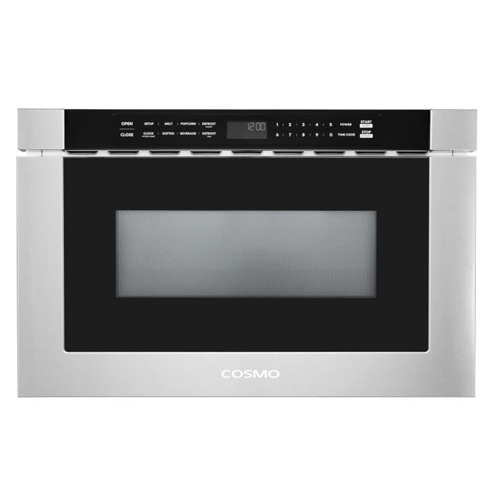 Cosmo 24" Stainless Steel Built-In Microwave Drawer COS-12MWDSS-NH