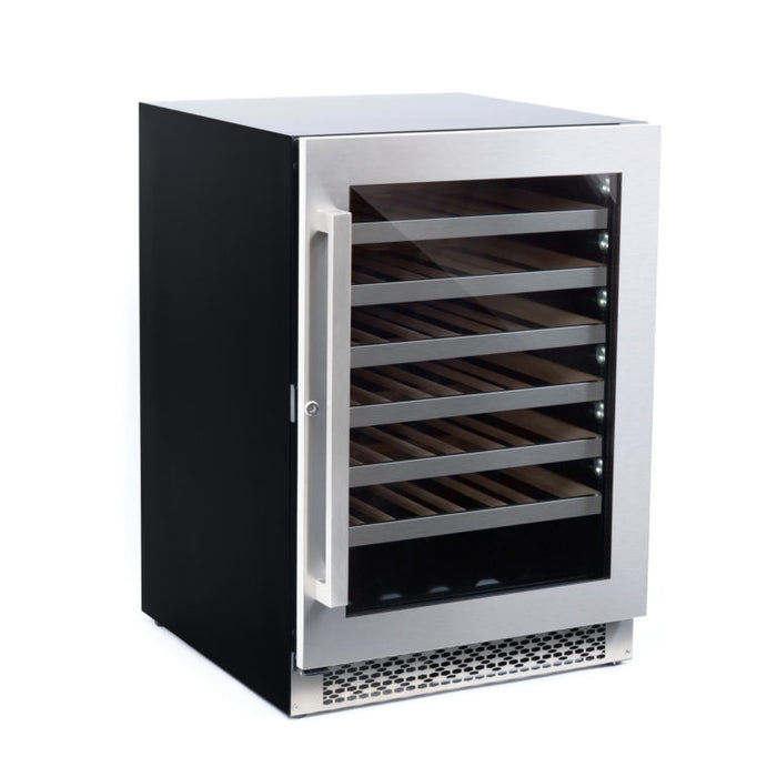 Cosmo 24" Built-In Wine Cooler with Digital Display in Stainless Steel COS-24BIWCS