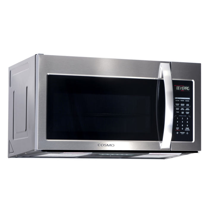 Cosmo 30" Stainless Steel Over-the-Range Microwave with Sensor Cooking COS-3019ORM2SS