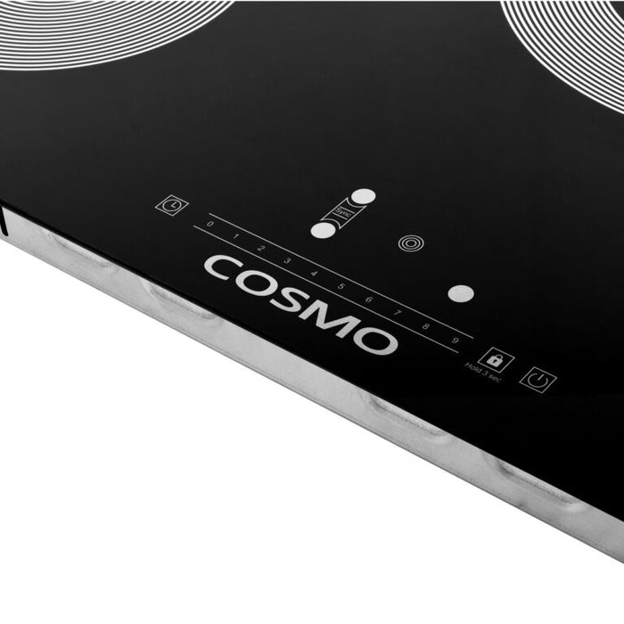 Cosmo 30" Drop-In Electric Ceramic Glass Cooktop with 4 Burners and Touch Controls COS-304TBECC