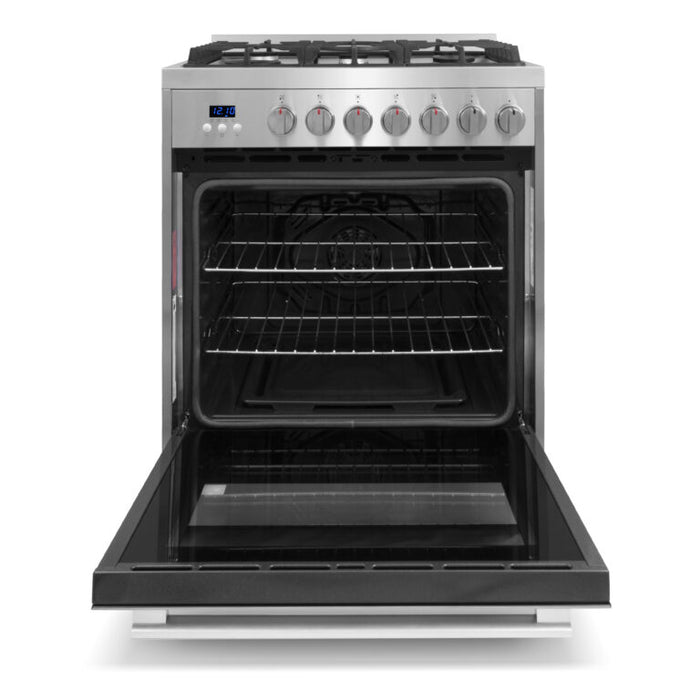 Cosmo 30" Gas Range with 5 High Performance Sealed Gas Burners and Convection Oven COS-305AGC