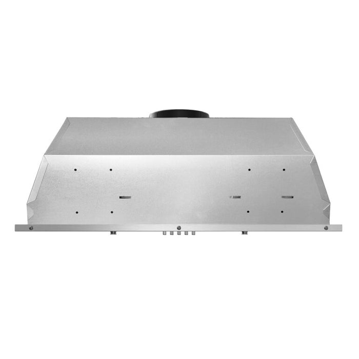 Cosmo 30" Stainless Steel Insert Range Hood with Push Button Controls and Dishwasher Safe Permanent Filters COS-30IRHP