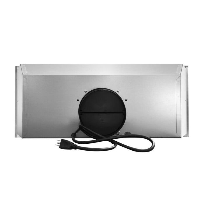 Cosmo 30" Stainless Steel Insert Range Hood with Push Button Controls and Dishwasher Safe Permanent Filters COS-30IRHP