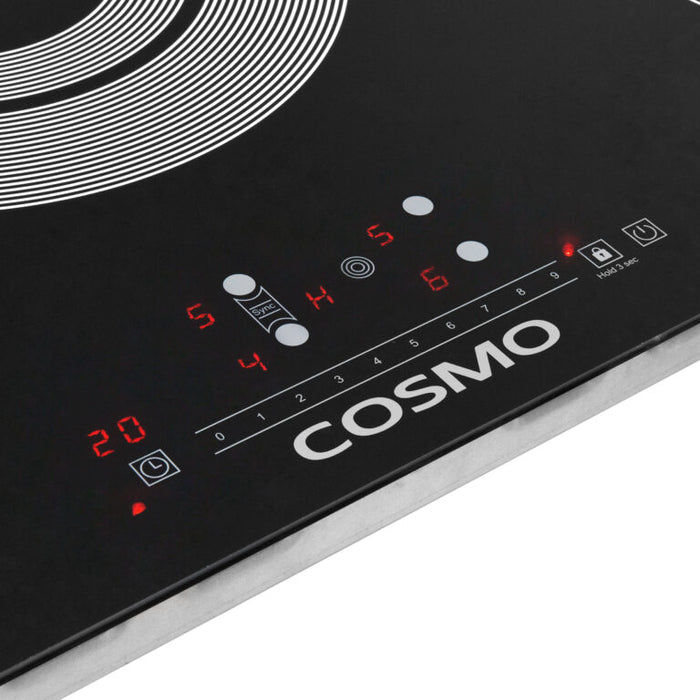 Cosmo 36" Drop-In Electric Ceramic Glass Cooktop with 5 Burners and Touch Controls COS-365TBECC