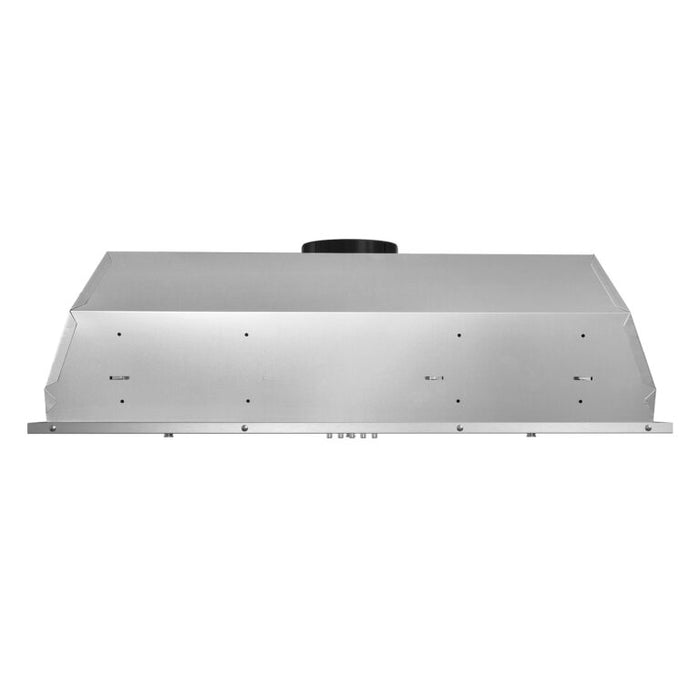 Cosmo 36" Stainless Steel Insert Range Hood with Push Button Controls and Dishwasher Safe Permanent Filters COS-36IRHP