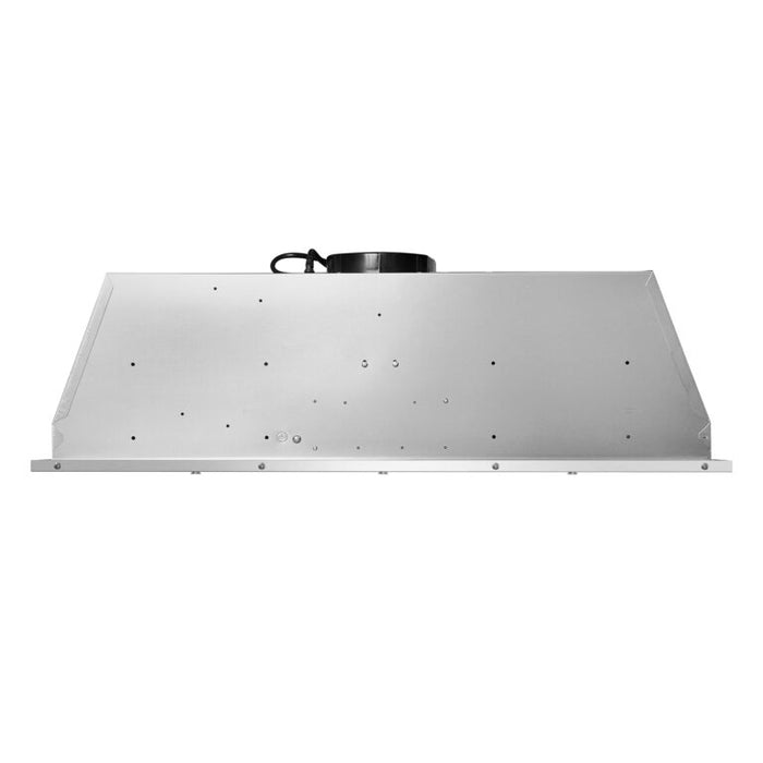 Cosmo 36" Stainless Steel Insert Range Hood with Push Button Controls and Dishwasher Safe Permanent Filters COS-36IRHP