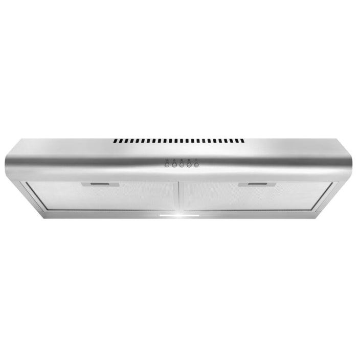 Cosmo 30" Stainless Steel Under Cabinet Range Hood with Aluminum Mesh Filters COS-5MU30