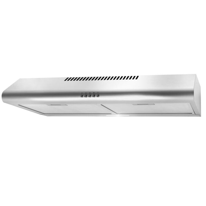 Cosmo 30" Stainless Steel Under Cabinet Range Hood with Aluminum Mesh Filters COS-5MU30