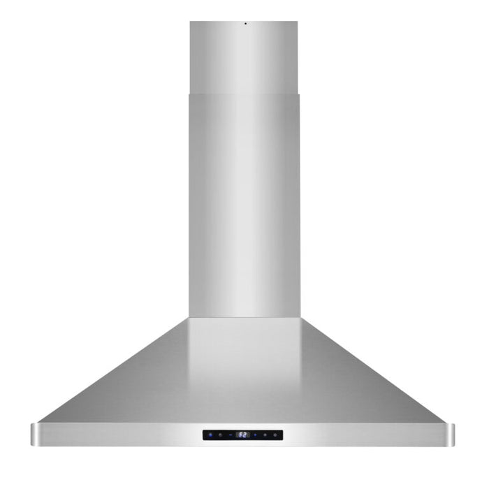 Cosmo 36" Stainless Steel Island Range Hood with Digital Touch Controls and Dishwasher Safe Permanent Filters COS-63ISS90