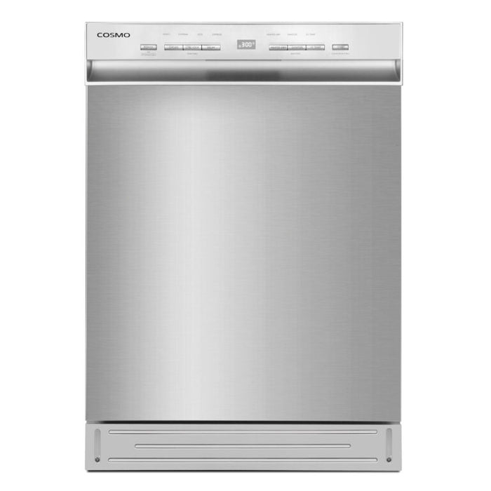 Cosmo 24" Front Control Tall Tub Stainless Steel Dishwasher COS-DWD24FBR