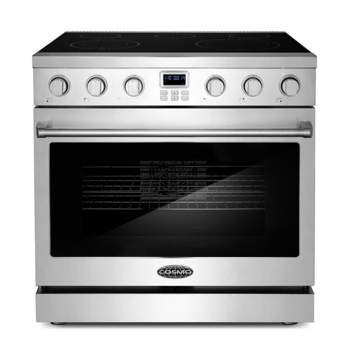 Cosmo 36" Electric Range with 6 Function Convection Oven COS-ERC365KBD