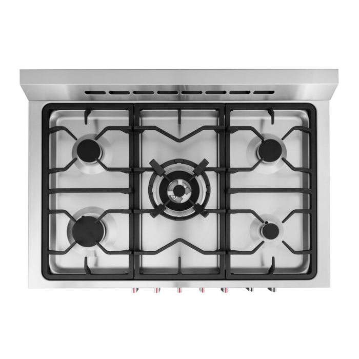 Cosmo 36" Dual Fuel Range with 5 Sealed Gas Burners and Turbo True European Convection Oven F965